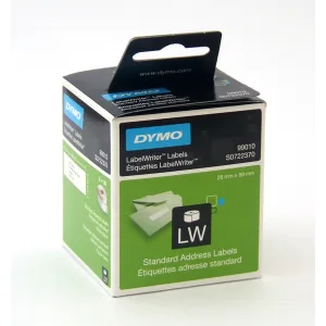 Dymo etichette adesive per stampanti Labelwriter 28x89 mm