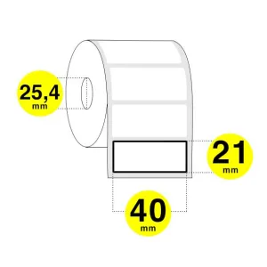 Etichette adesive vellum 40x21